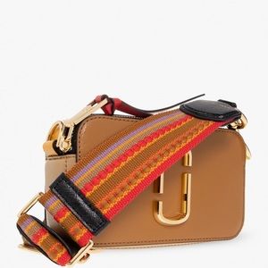 Marc Jacobs BROWN ‘The Snapshot Colorblock’ shoulder bag